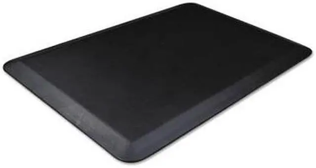 Alt view image 9 of 19 - Deflecto Anti-Fatigue Mat Crush-Resistant 24"Wx36"Lx3/4"H Black AF2436PU