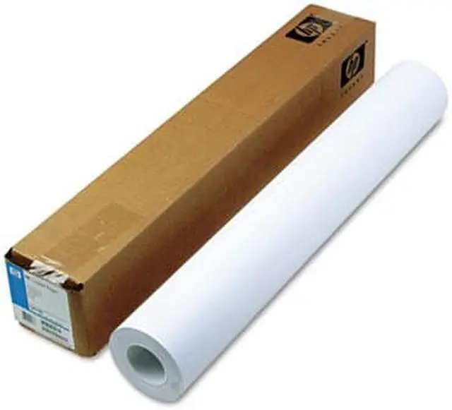 Alt view image 10 of 14 - HP Designjet Inkjet Large Format Paper 4.5 mil 24" x 150 ft White C6019B
