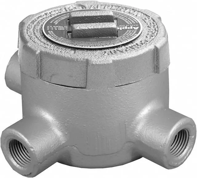 Alt view image 2 of 2 - APPLETON ELECTRIC GUT75 Conduit Outlet Body,Iron,T,3/4 In.