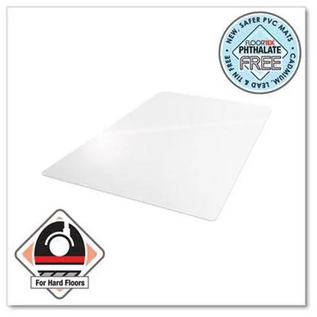 Alt view image 5 of 20 - Floortex PF1213425EV ClearTex Advantagemat Phthalate Free PVC Chair Mat