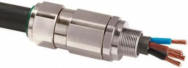 Main image of APPLETON ELECTRIC 50T32005 Cable Connector,2 in.,Straight,Silver