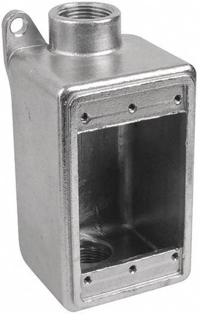 Alt view image 3 of 3 - CALBRITE S60700FDCS Weatherproof Electrical Box, 25 cu in, FDCS Box Type, 1