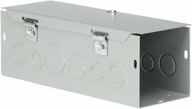 Alt view image 2 of 3 - WIEGMANN HS441 Straight Section Wireway, 1 Rating, Steel, Powder Coated