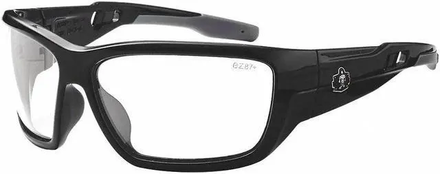 Alt view image 2 of 4 - Skullerz BALDR-PZ Safety Glasses Polarized Smoke Lens Black 57031