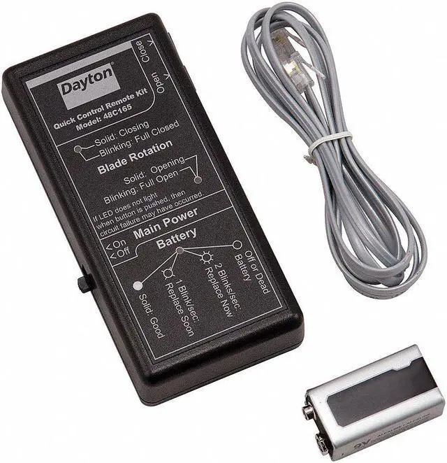 Alt view image 2 of 2 - ZORO SELECT 485985 Quick Control Remote Kit