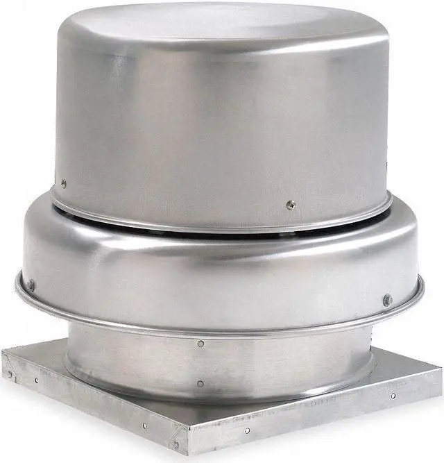 Alt view image 2 of 2 - DAYTON 48C189 Downblast Vent,Direct Drive,8-1/4 In