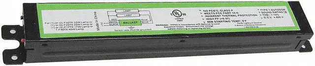 Alt view image 3 of 3 - LUMAPRO 4KGE4 LUMAPRO 73 to 74 Watts, 1 or 2 Lamps, Electronic Ballast