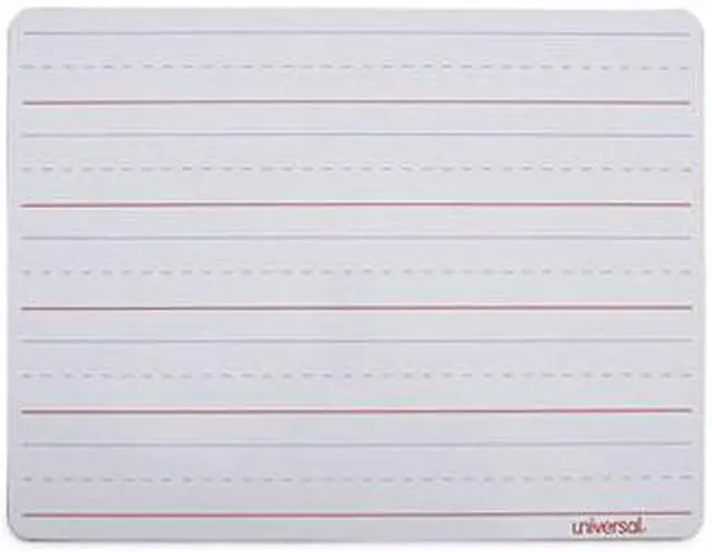Alt view image 6 of 18 - Universal Lap/Learning Dry-Erase Board Lined 11 3/4" x 8 3/4" White 6/Pack 43911