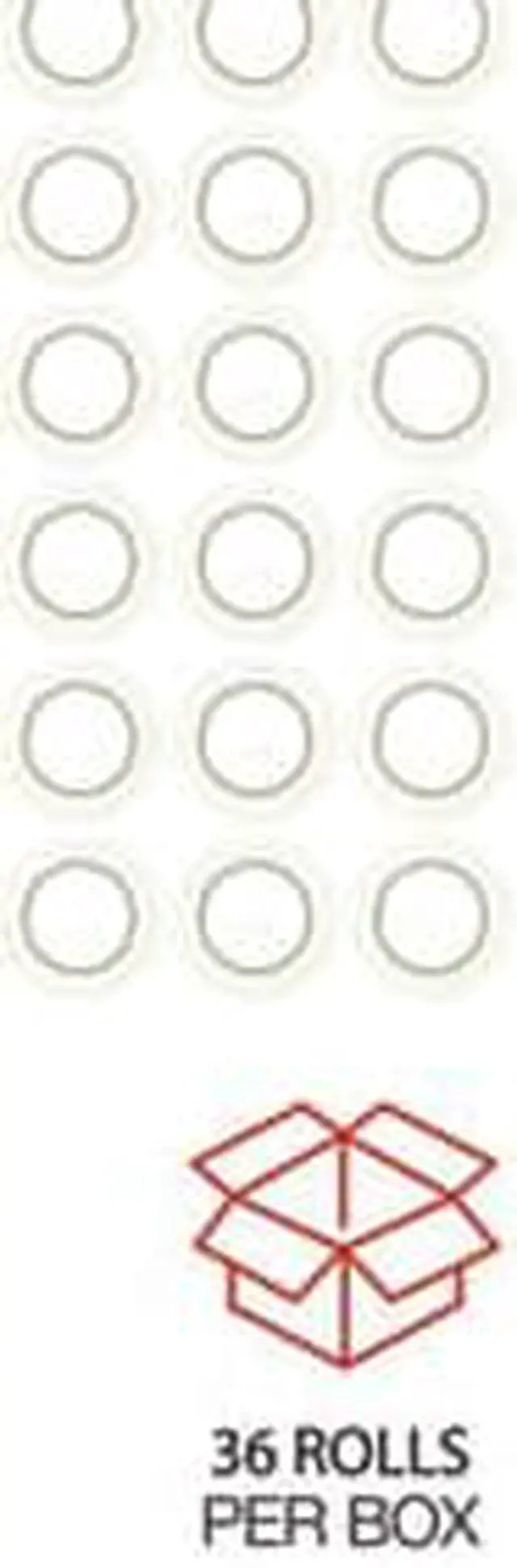 Alt view image 4 of 5 - Universal Tape,Maskng,1"x60yd,36ea 51301CT