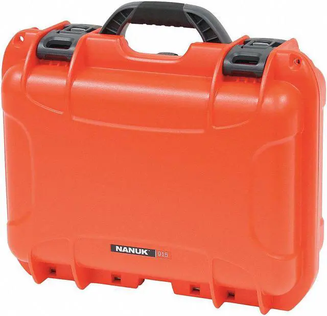 Alt view image 9 of 9 - nanuk 9150003 915 waterproof hard case, empty, orange