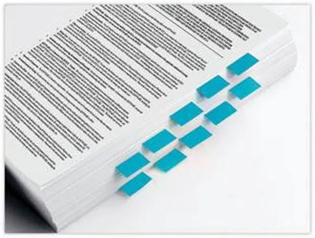 Alt view image 20 of 20 - Post-It Flags Standard Page Flags in Dispenser, Blue, 100 Flags/Dispenser 680BE2