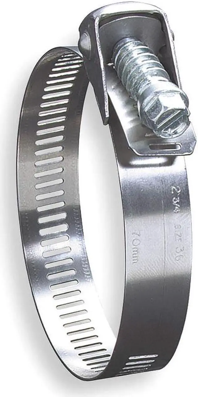 Alt view image 2 of 4 - Hose Clamp, SS, Minimum Diameter 1-3/4, SAE 104, PK10