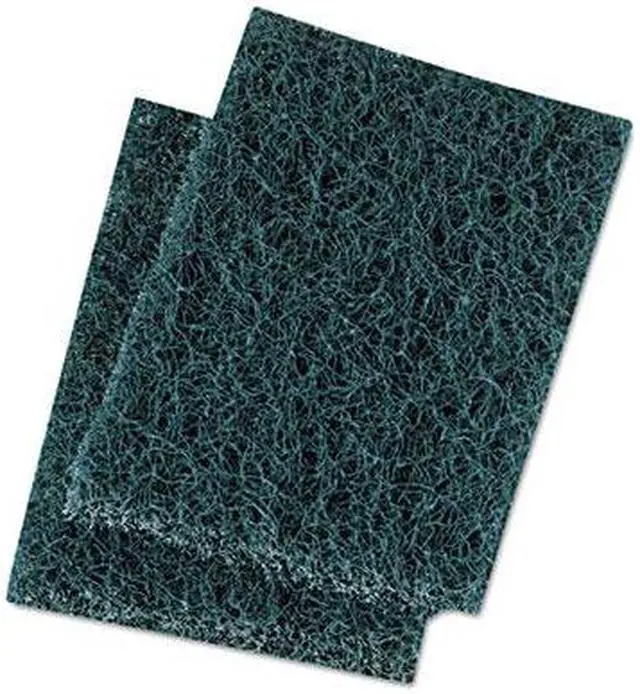 Main image of Extra Heavy-Duty Scour Pad, 3 1/2 x 5, Blue/Gray, 20/Carton 188