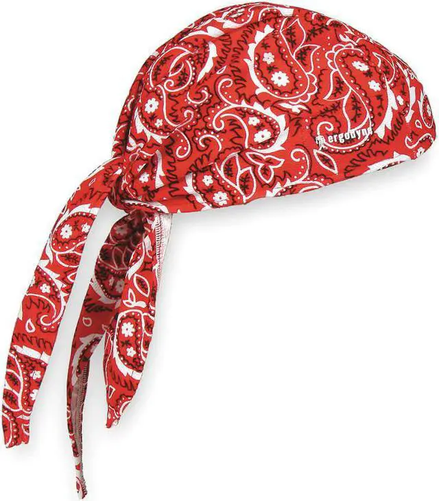 Alt view image 3 of 13 - Cooling Hat, Red, Universal