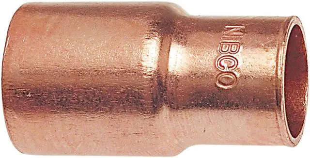 Alt view image 2 of 2 - NIBCO 6002 11/2X3/4 1-1/2" x 3/4" NOM FTG x C Copper Reducer