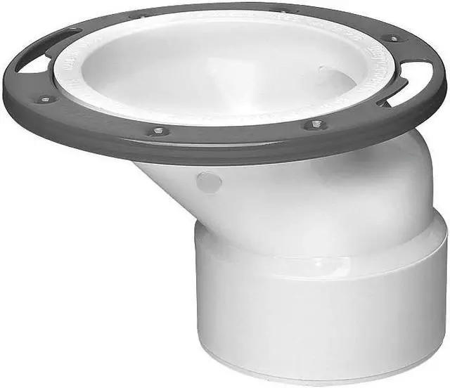 Alt view image 2 of 5 - OATEY 43501 Toilet Flange, Floor, Offset