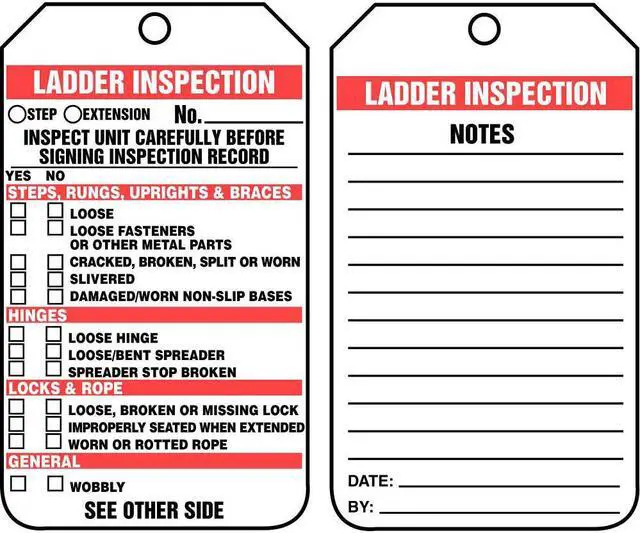 Alt view image 2 of 3 - ACCUFORM TRS340CTP Inspection Tag,5-3/4 x 3-1/4,PK25