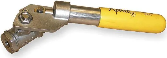 Alt view image 3 of 3 - APOLLO VALVES 7650201A 3/8" FNPT Stainless Steel Ball Valve Inline
