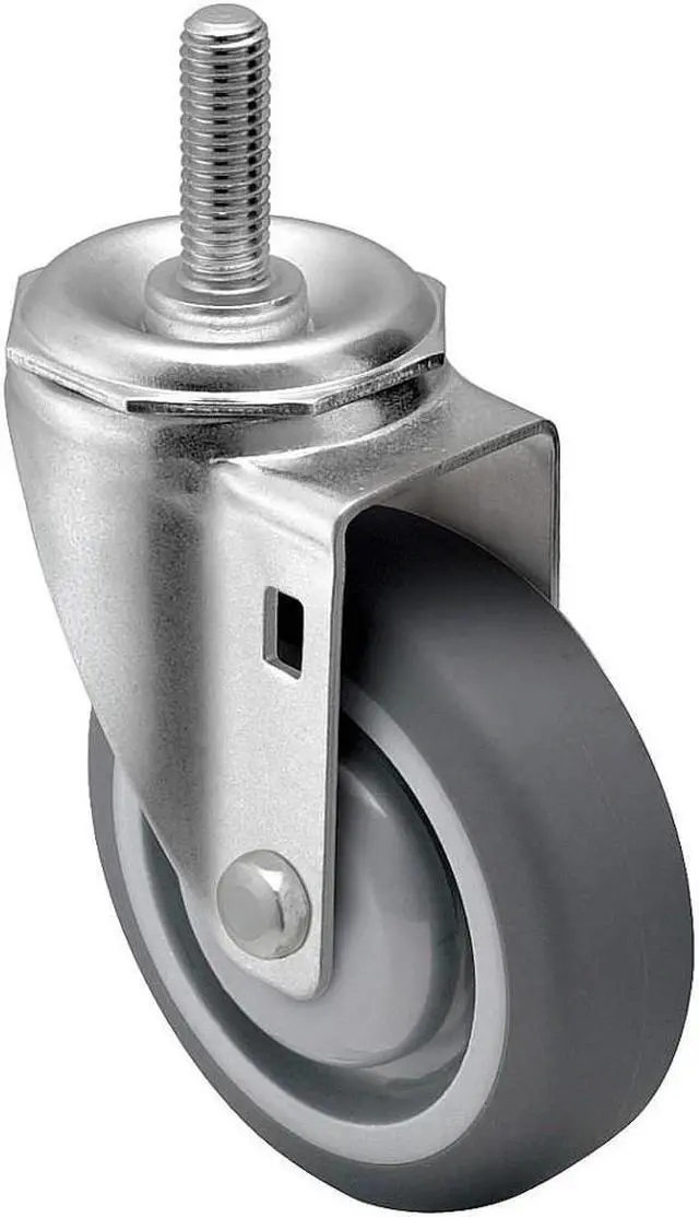 Alt view image 2 of 2 - ZORO SELECT 29XW85 Swivel Stem Caster,TPR,5 in.,280 lb.