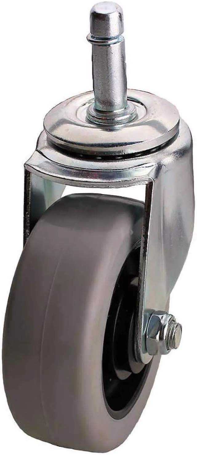 Alt view image 2 of 2 - ZORO SELECT 32J840 Swivel Stem Caster,Polyurthn,4 in,350 lb
