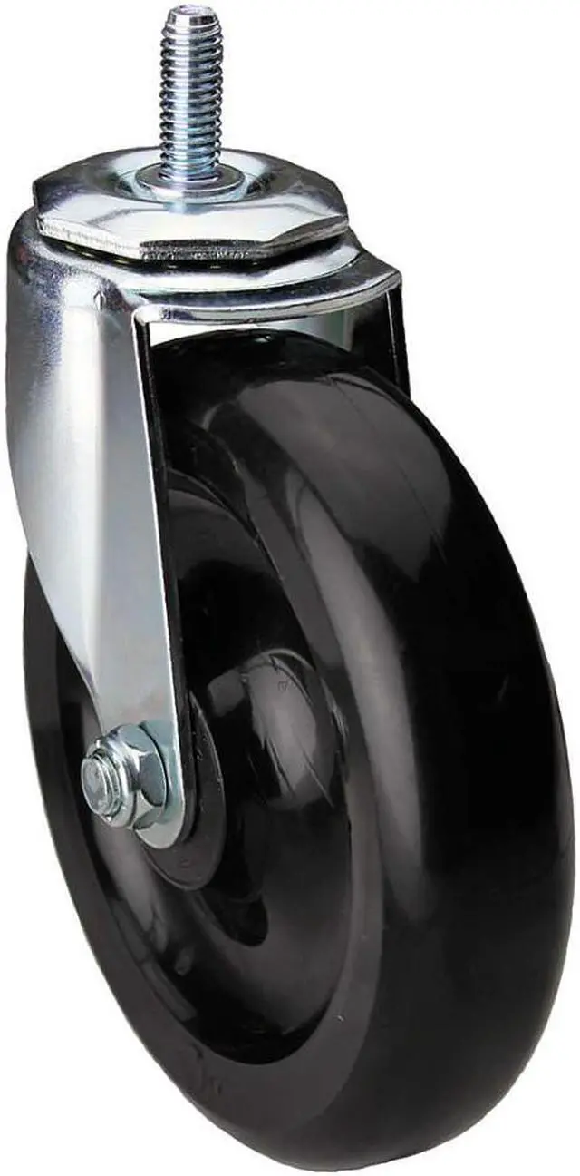 Alt view image 2 of 2 - ZORO SELECT 32J863 Swivel Stem Caster, Polyolfn, 3 in, 210 lb., Number of