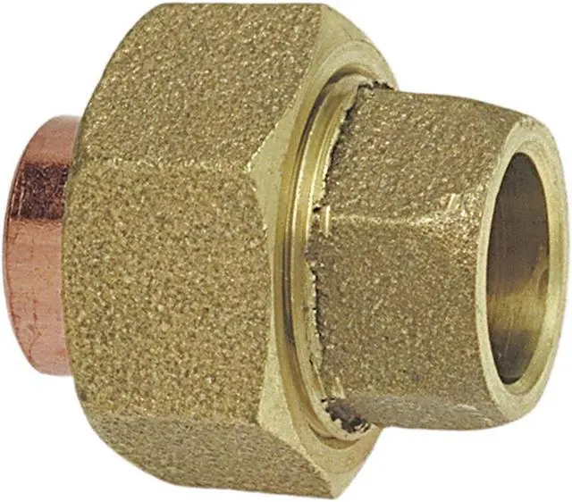 Alt view image 2 of 2 - NIBCO 733-LF 3 Union,Low-Lead Cast Bronze,254 psi