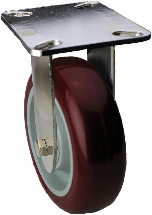 Alt view image 2 of 4 - ZORO SELECT 33H939 Rgd NSF-Listed Plate Cstr,Polyurethane,5 in,450 lb.