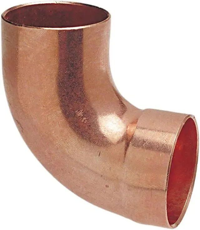 Alt view image 2 of 2 - NIBCO 9072 3 3" NOM C x 3" FTG Copper 90 Degree Drop Elbow