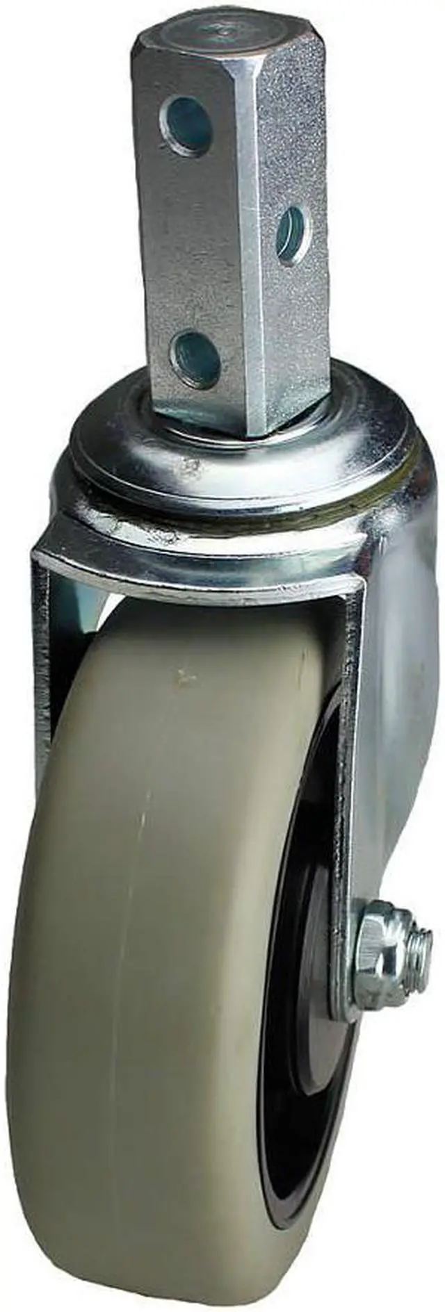 Alt view image 2 of 2 - ZORO SELECT 32J899 Swivel Stem Caster,Polyurthn,4 in,275 lb