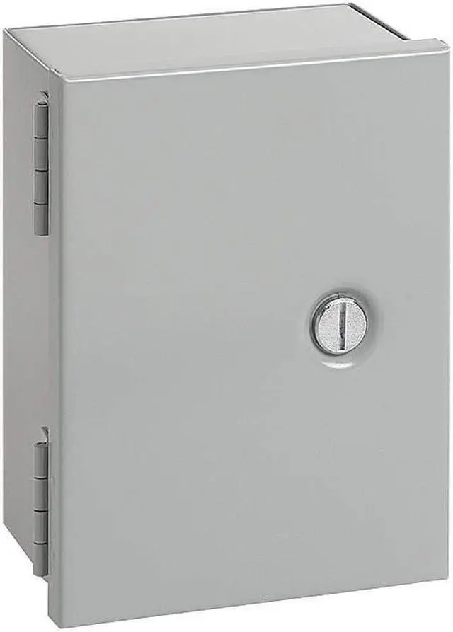 Alt view image 2 of 2 - NVENT HOFFMAN A10N104 Flush Slotted Latch Electrical Enclosures, 10 in H, 4 in
