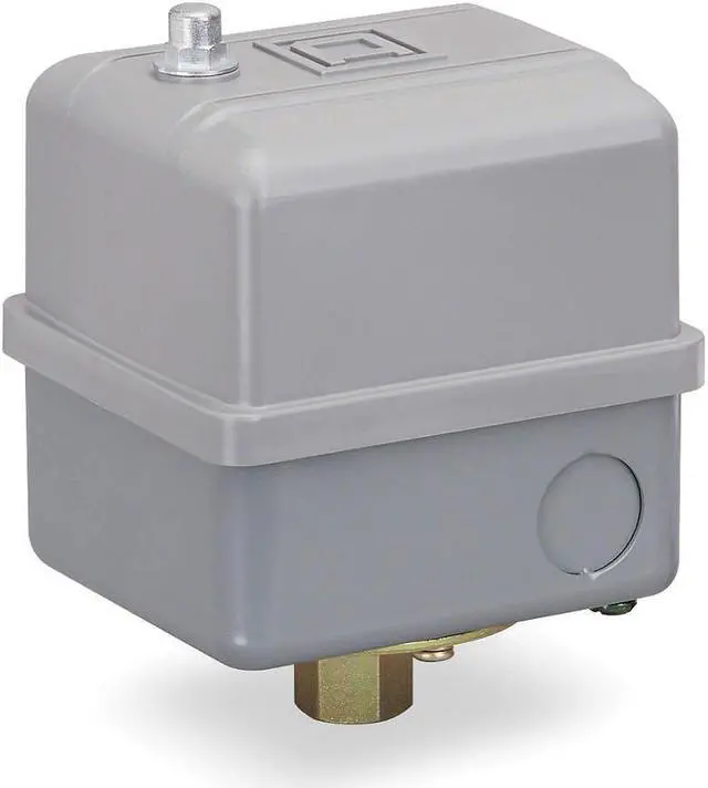 Alt view image 2 of 3 - Pressure Switch100-125PSI, 1Port, Sw, 10A