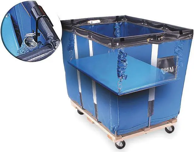 Alt view image 2 of 2 - ZORO SELECT G24-WWX-SLN Basket Truck Spring Lift Kit,24 Bu,White