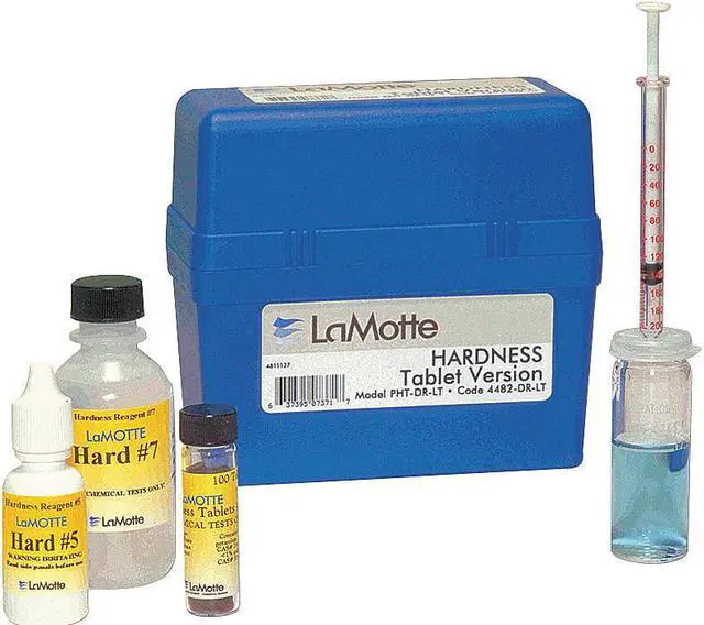 Main image of LAMOTTE 4482-LI-02 Water Testing Kit,Hardness,0 to 200 PPM