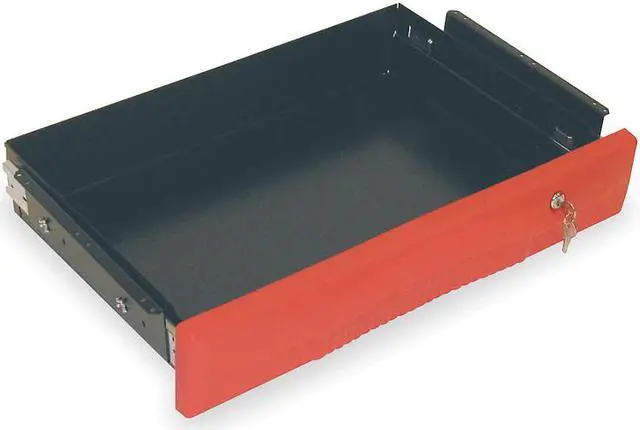 Alt view image 2 of 4 - RUBBERMAID COMMERCIAL FG459300RED Drawer,40 lb.,Red,Steel,25 In. L