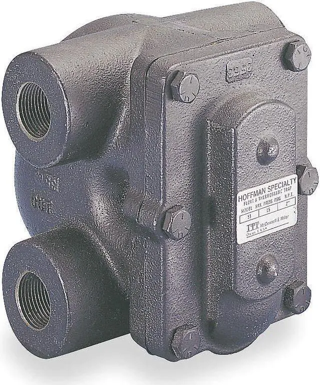 Alt view image 2 of 3 - BELL & GOSSETT FT125H-4 Steam Trap,406F,Cast Iron,0 to 125 psi
