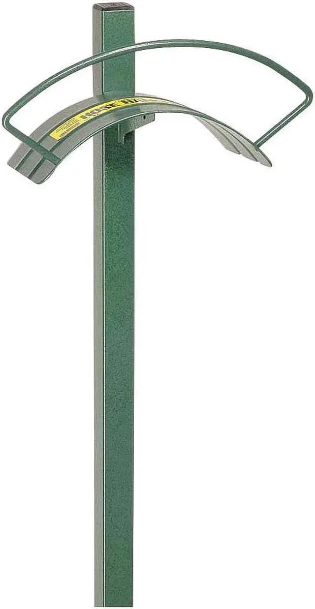 Alt view image 2 of 3 - YARD BUTLER HC-2 Hose Hanger,Steel,Green,5.5 In D,11 In W