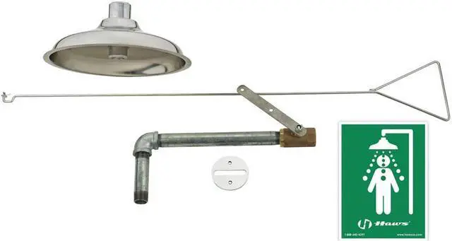Alt view image 2 of 3 - HAWS 8169 Emergency Shower,Flush Ceiling,20 gpm
