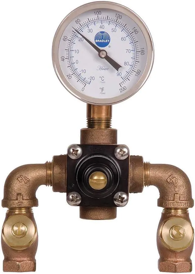 Alt view image 2 of 6 - BRADLEY S19-2000 Mixing Valve,Bronze,7 gpm