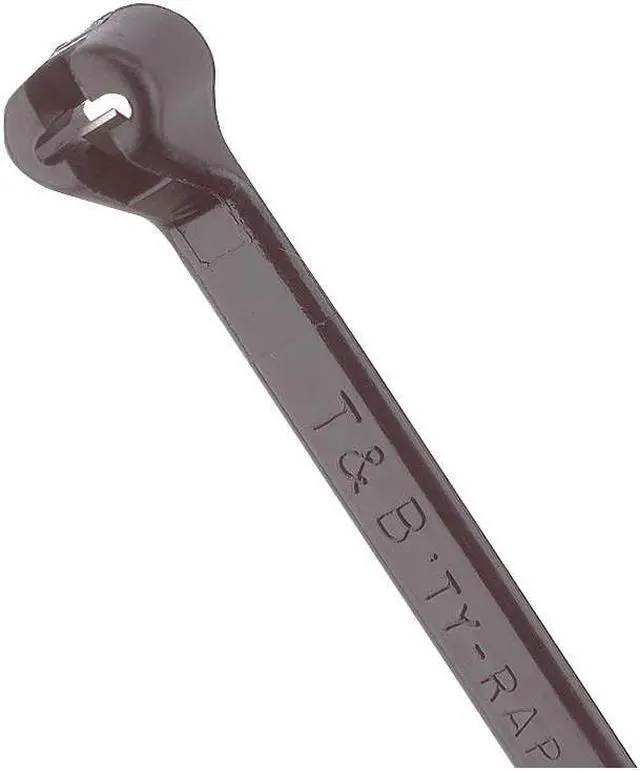Main image of TY-RAP TY24MX Cable Tie, 5-1/2 in L, 1-1/4 in Max Bundle Dia., Black, Nylon