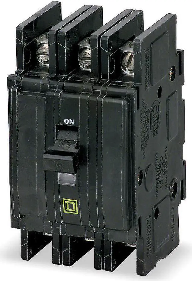 Main image of SQUARE D QOU310 Miniature Circuit Breaker, QO Series, 10A, 3 Pole, 120/240V AC,