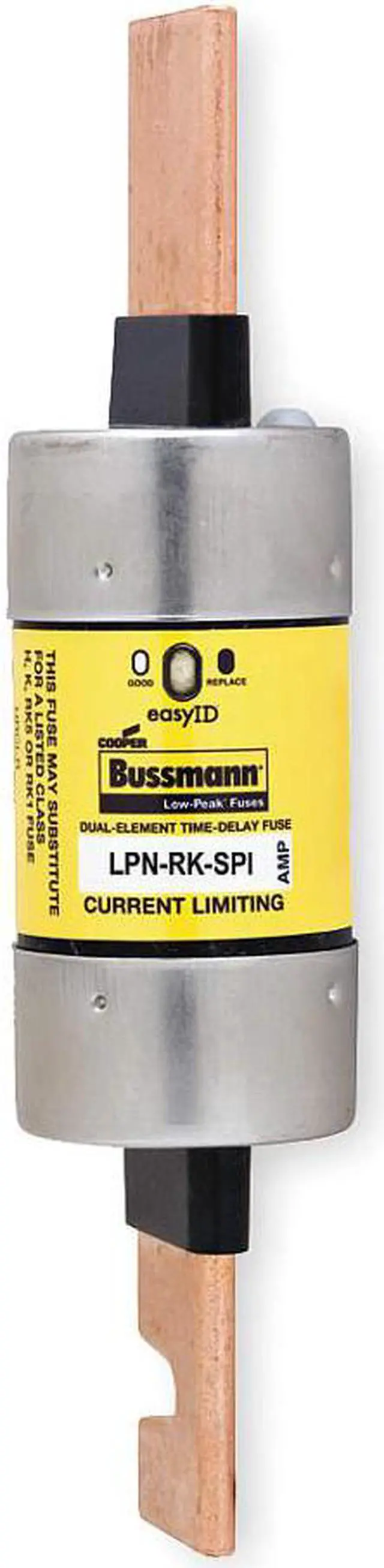 Main image of EATON BUSSMANN LPN-RK-200SPI UL Class Fuse, RK1 Class, Time-Delay, 200A, 250V