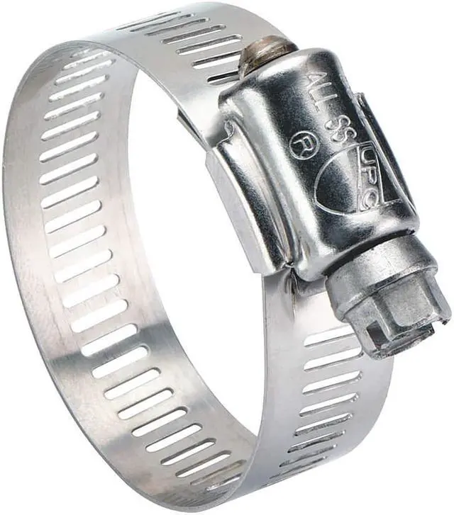 Alt view image 2 of 3 - Hose Clamp, SS, Minimum Diameter 4-1/2, SAE 96, PK10