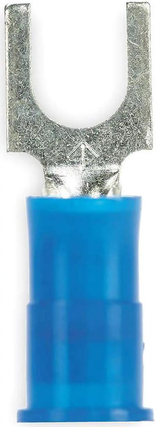 Alt view image 3 of 3 - 3M MNG14-8FBX Fork Terminal, #8 Stud Size, 14 AWG, 600 V, Nylon Insulated,