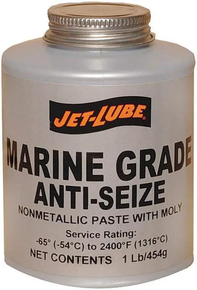 Main image of JET-LUBE 49704 Anti Seize Compound,Marine,16 oz,Can