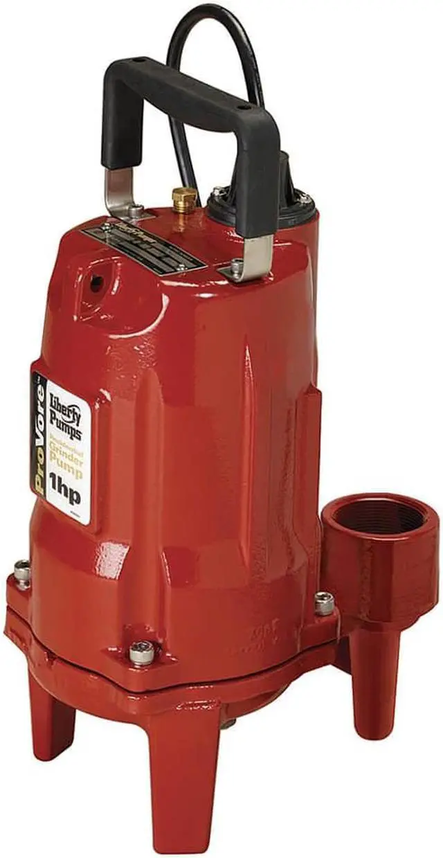 Alt view image 2 of 3 - LIBERTY PUMPS PRG101M Grinder Pump,Manual,115V