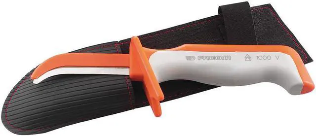 Main image of FACOM FT-1820.AVSE Skinning Knife Angled, 7 1/2 in L