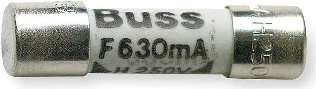 Alt view image 2 of 2 - FLUKE Fluke-871173/630 mA Ceramic Fuse, Fast-Acting, 630mA, 250V AC, 1.5kA at