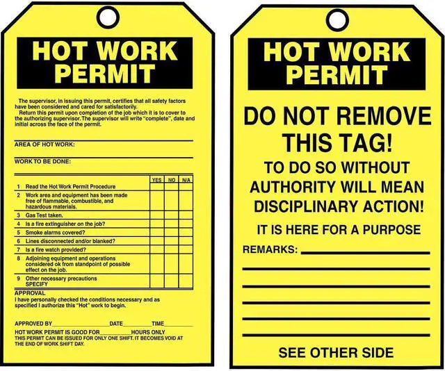 Alt view image 2 of 2 - ACCUFORM TAR724 Permit Tag By The Roll, Status Alert, Cardstock, 6 1/4 in H x 3