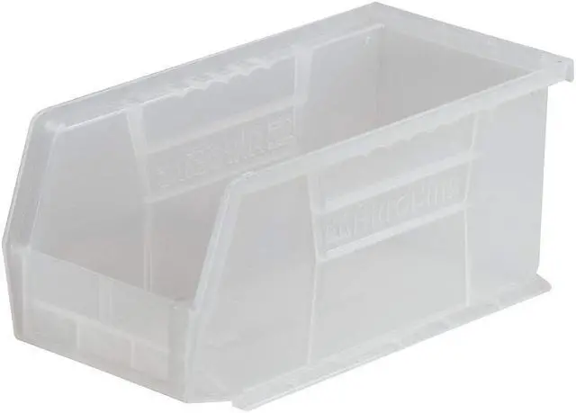 Main image of AKRO-MILS 30230SCLAR 5"L x 5-1/2"W x 10-7/8"H Clear Hang and Stack Bin