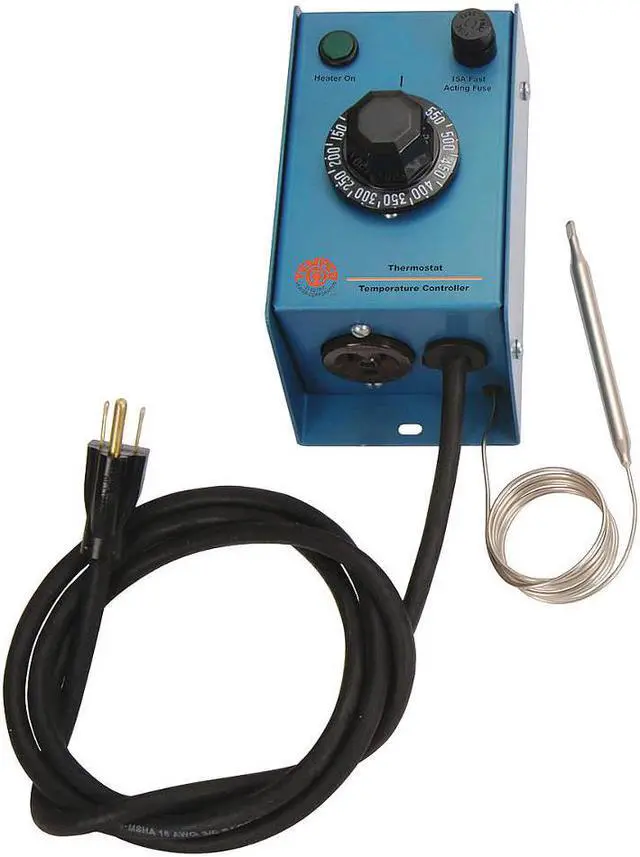 Alt view image 3 of 3 - TEMPCO PCT10001 Temp Ctrl Box, Analog, 120V, 15A, 60-250F